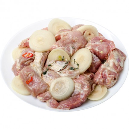 Маринованное мясо свиная корейка 1 кг